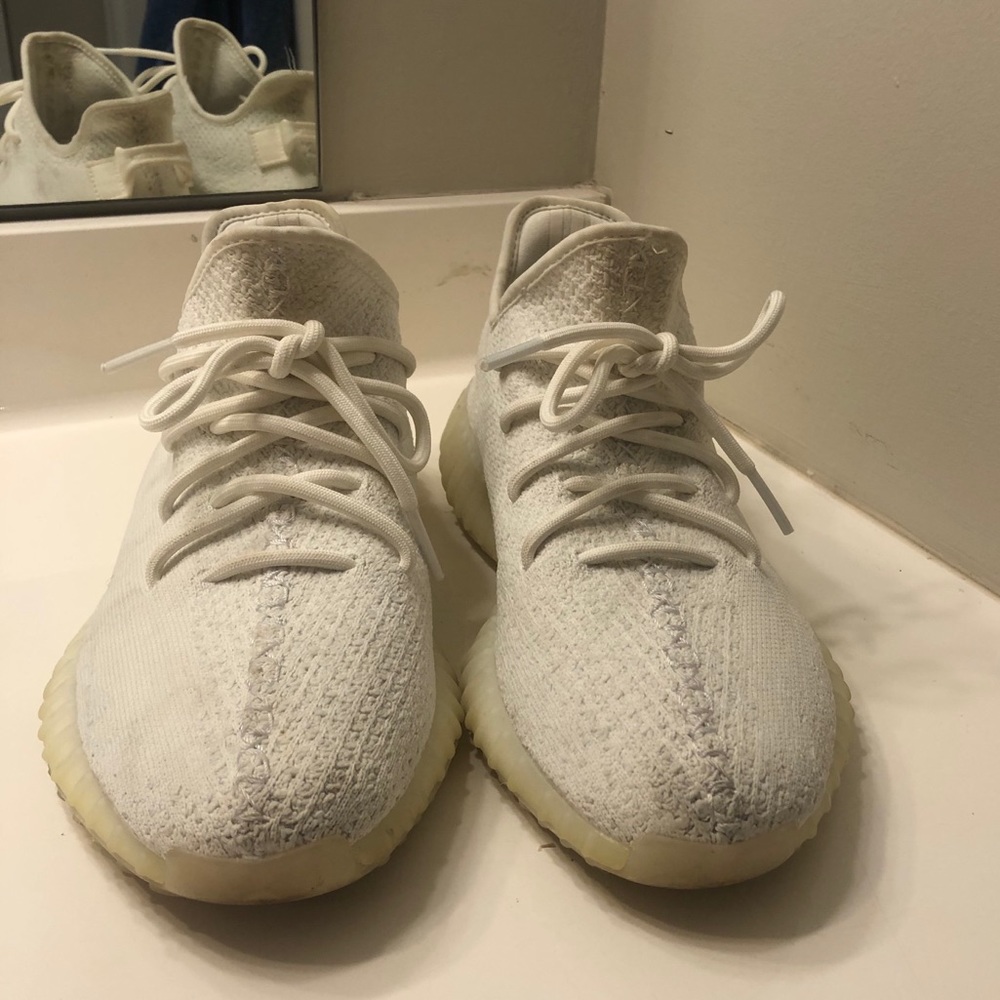Yeezy 350 triple white